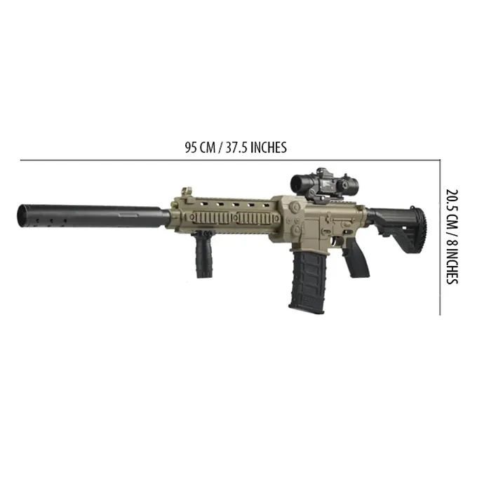 M416 Electric Nerf Blaster (95cm) - Perfect for Action Fans - Image 4