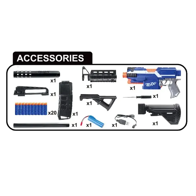 M416 Electric Nerf Blaster (95cm) - Perfect for Action Fans - Image 3