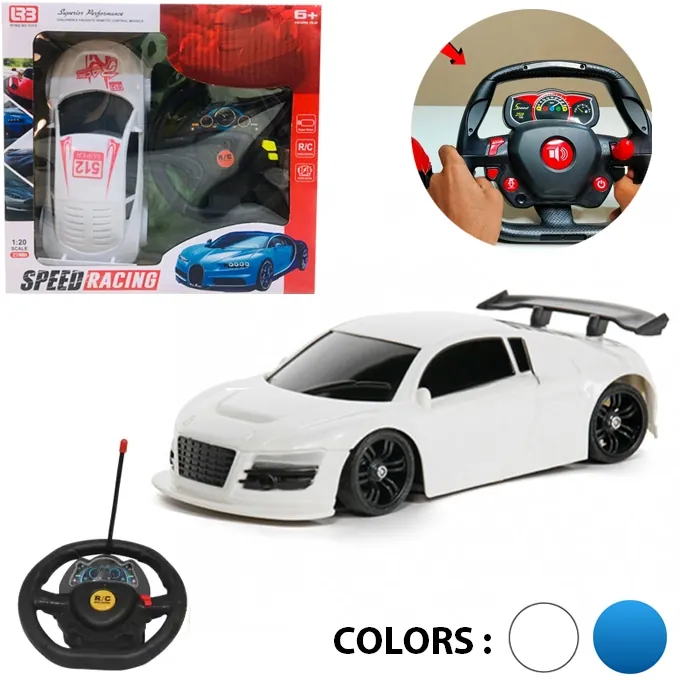 Radio Control Super Motor 1:20 Scale 27MHz Car - High-Quality Remote Control Toy