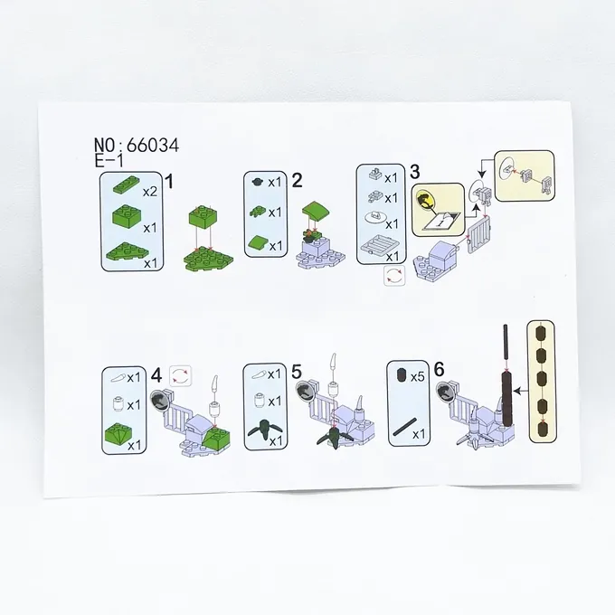 Dinosaur Figure Building Kit - 50 Pieces - Image 6