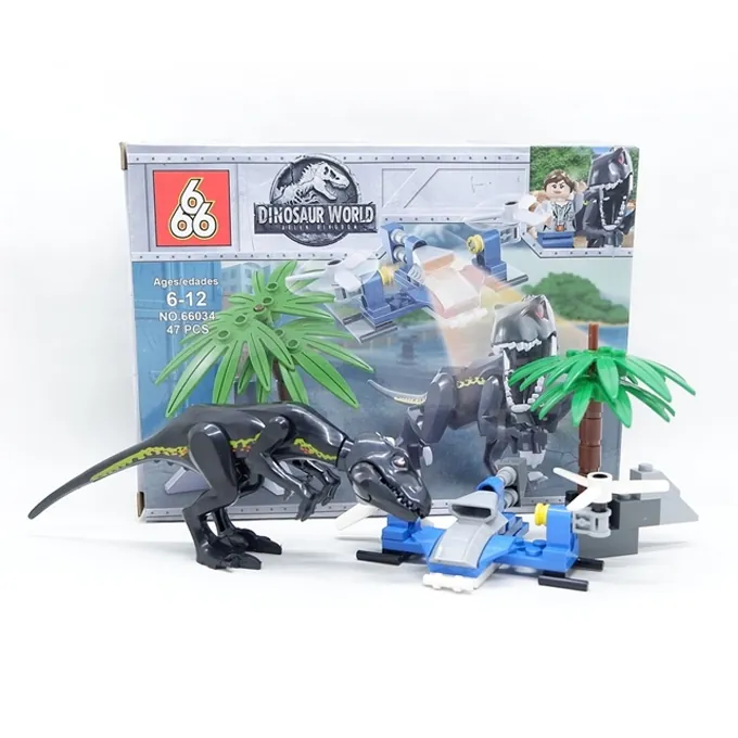 Dinosaur Figure Building Kit - 47 Pieces