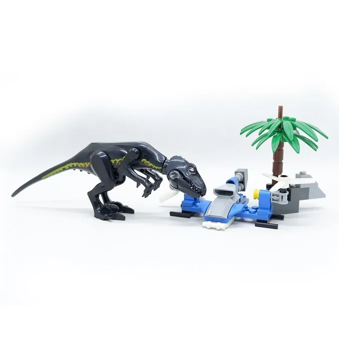 Dinosaur Figure Building Kit - 47 Pieces - Image 2