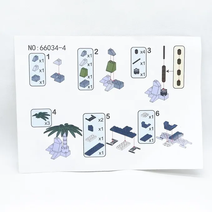 Dinosaur Figure Building Kit - 47 Pieces - Image 6