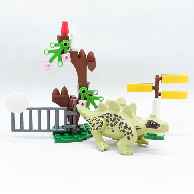Dinosaur Figure Building Kit - 53 Pieces - Image 2