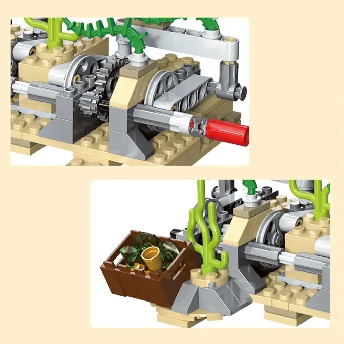 3-in-1 Ocean Animal Building Kit - 388+ Parts - Image 7