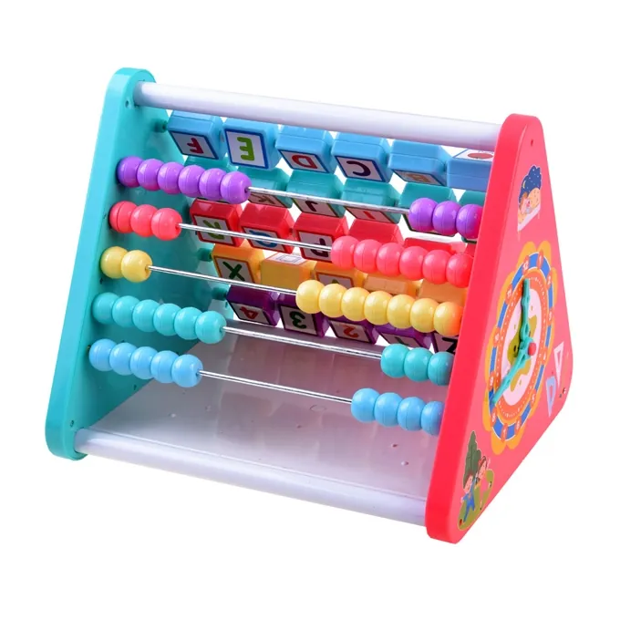 5-in-1 Activity Cube - Abacus, Clock, Writing & Counting Toy (Ages 3+) - Image 6
