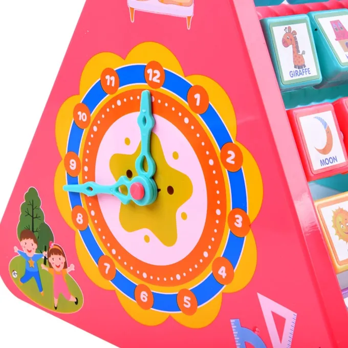 5-in-1 Activity Cube - Abacus, Clock, Writing & Counting Toy (Ages 3+) - Image 8