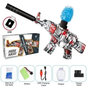 AK47 Gel Blaster with 1000 Gel Balls - Exciting Shooter Toy