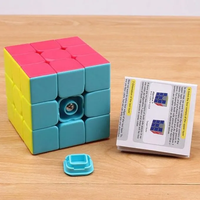 QiYi Warrior S 3x3 Stickerless Speed Rubik's Cube - Fun Puzzle Educational Toy - Image 5