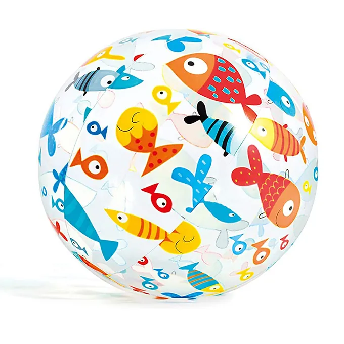 Intex Lively Printed Beach Ball - 20 Inches - High-Quality Swimming Pool Gear - Image 3