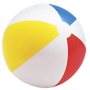 Intex Glossy Panel Beach Ball - 20 Inches - Premium Pool Accessory