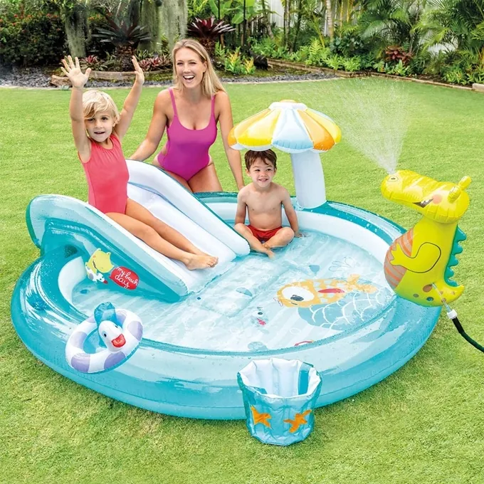 Intex Gator-Themed Inflatable Play Center - Premium Pool Accessory for Kids - Image 4