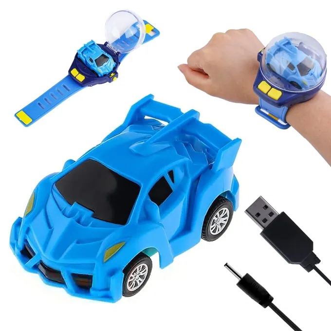 Mini Watch Remote Control Car - 2.4GHz Rechargeable - High-Quality RC Toy - Image 2