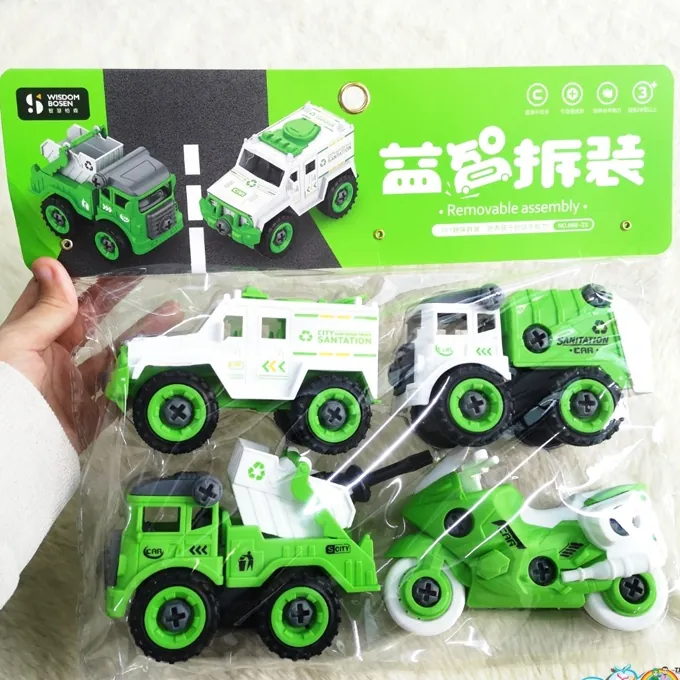 Vehicle Tool Kit (4 Pieces) - Fun Pretend Play Toy for Kids - Image 7