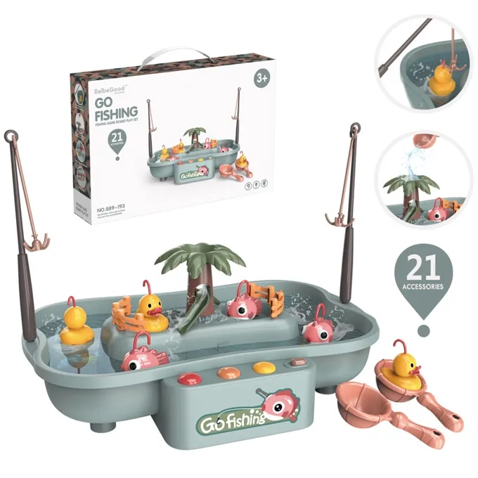 Interactive Fishing Board Game - Sensory Skill Development Toy (Ages 3+)