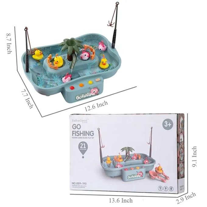 Interactive Fishing Board Game - Sensory Skill Development Toy (Ages 3+) - Image 5