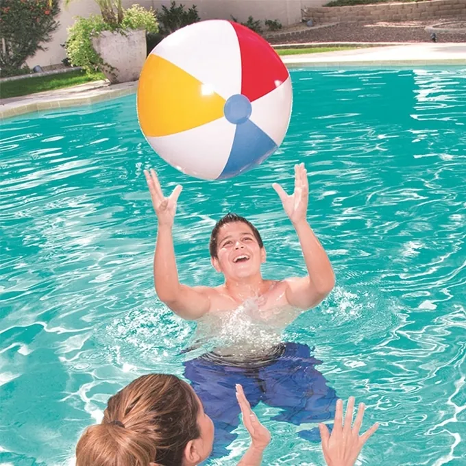 Inflatable Beach Ball 20" - Perfect Poolside Fun - Image 4
