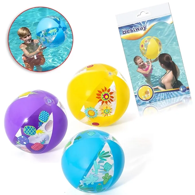 Designer Inflatable Beach Ball - High-Quality Pool Accessory