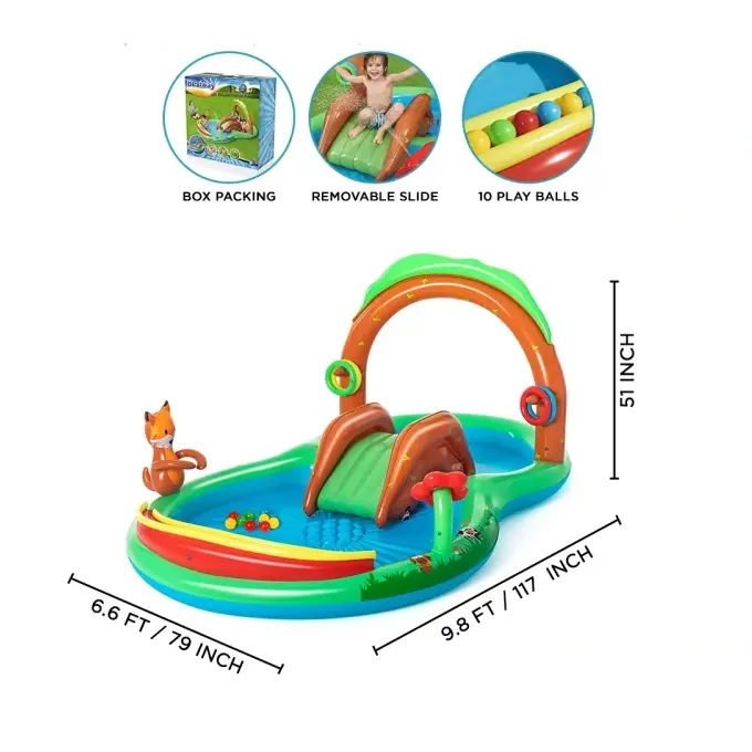Bestway Wild West Inflatable Pool - Themed Water Play Center