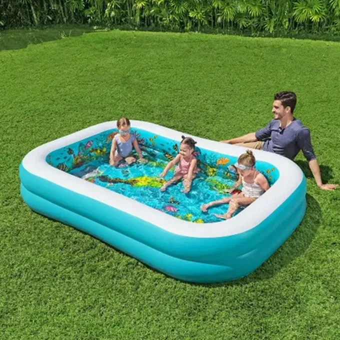 3D Undersea Adventure Pool 8'7" x 69" - Fun Swimming Pool Accessory - Image 4