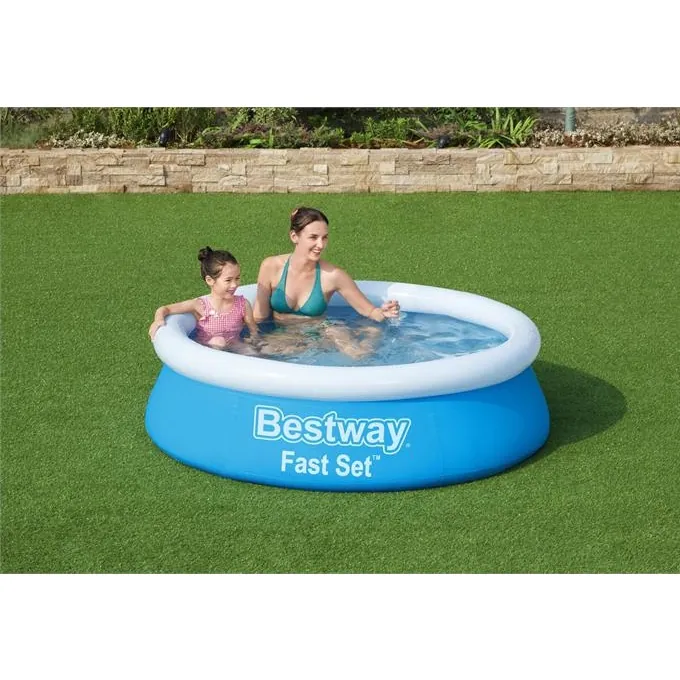 Inflatable Fast Set Pool for Kids & Adults 6' x 20" - Convenient Pool Accessory - Image 3