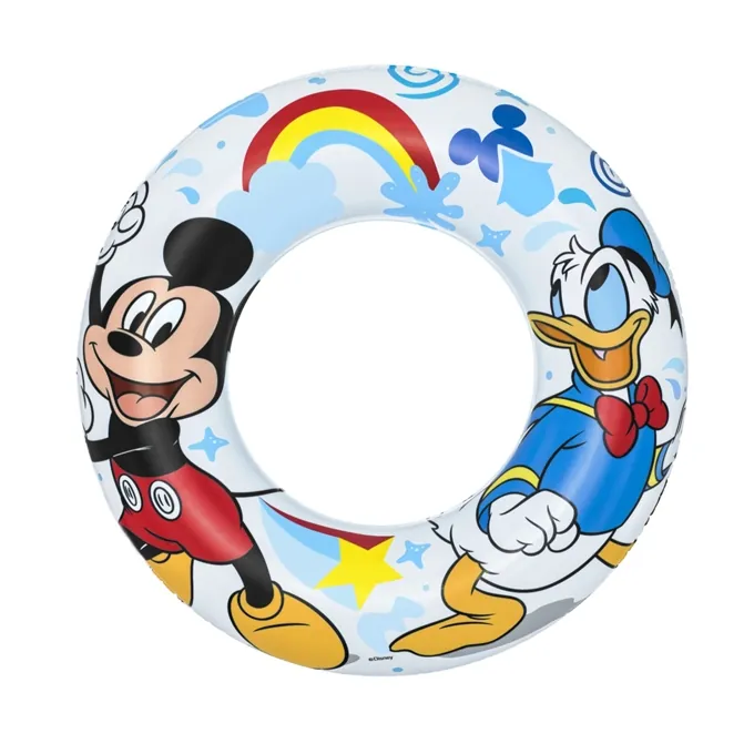 Mickey Mouse Inflatable Swim Ring 56 cm - Fun Pool Accessory - Image 3