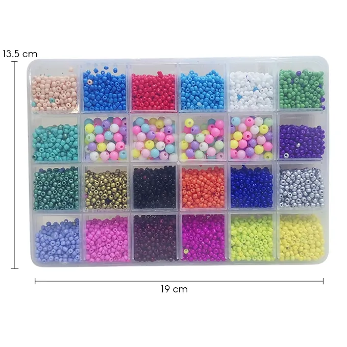 Creative Bead Jewelry Kit - Earrings, Necklace & More for Girls - Image 4