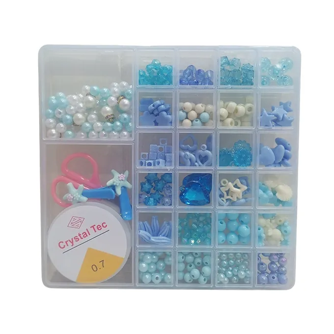 Frozen Elsa Jewelry Kit - Bead Set for Kids - Image 3