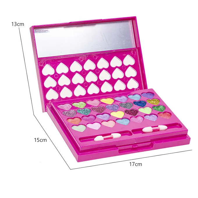 Beauty Makeup Compact Set with Brushes ? Fun Toy for Girls - Image 2