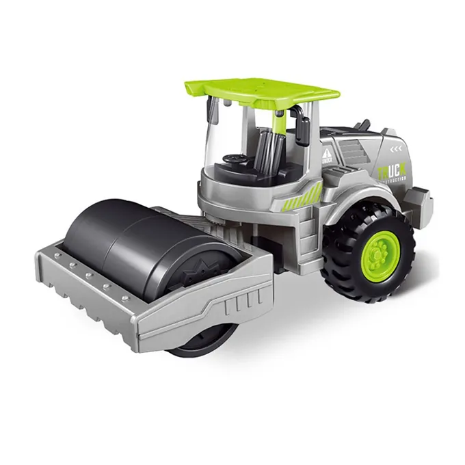 Mini Green Tractor Alloy Construction Vehicle - Durable Play Toy for Boys - Image 5