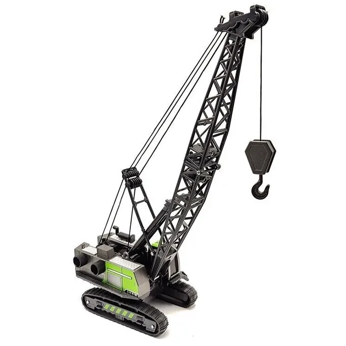 Mini Green Crane Alloy Construction Vehicle - Premium Building Toy for Boys - Image 2