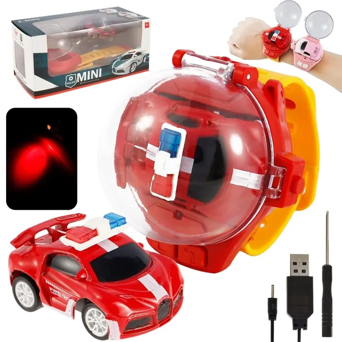 Mini Watch Remote Control Car - 2.4GHz Rechargeable - Fun and Compact RC Toy - Image 6