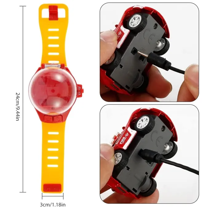 Mini Watch Remote Control Car - 2.4GHz Rechargeable - Fun and Compact RC Toy - Image 5