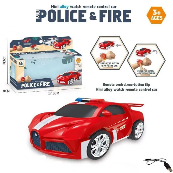 Mini Watch Remote Control Car - 2.4GHz Rechargeable - Fun and Compact RC Toy - Image 4