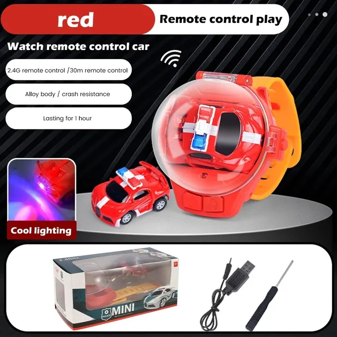 Mini Watch Remote Control Car - 2.4GHz Rechargeable - Fun and Compact RC Toy - Image 9
