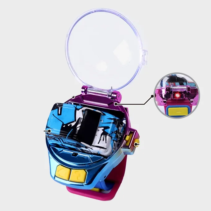 Mini Watch Remote Control Printed Car - 2.4GHz Rechargeable - High-Quality RC Toy - Image 6