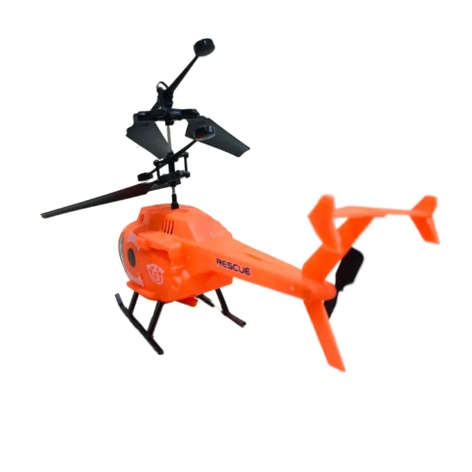 Orange Rescue RC Helicopter - 3.5-Channel with Front Light - Approx. 23cm - Image 5