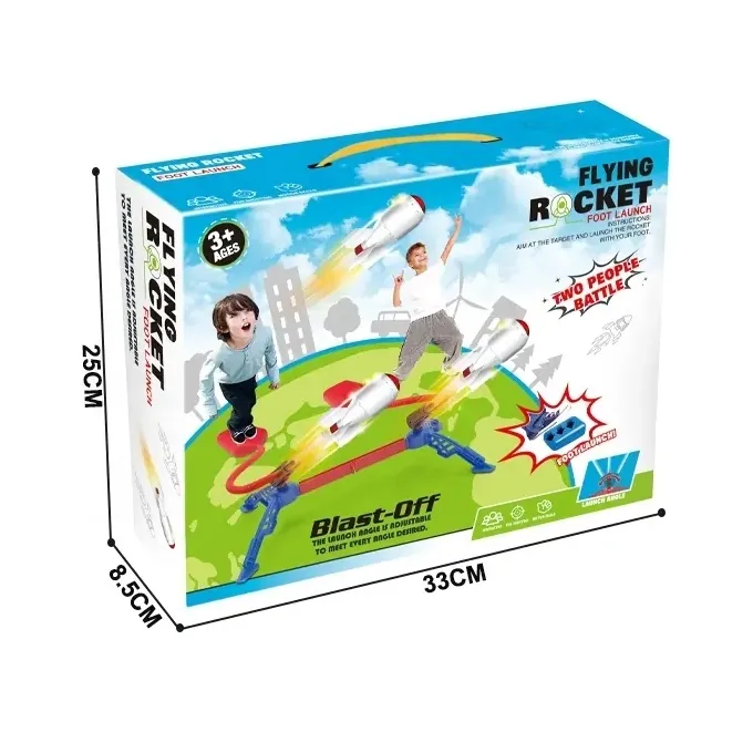 Foam Rocket Launcher Toy - Exciting Battle Set for Kids - Image 5