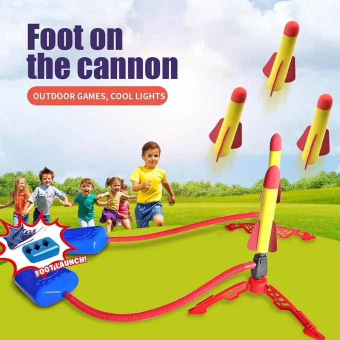 Foam Rocket Launcher Toy - Exciting Battle Set for Kids - Image 7