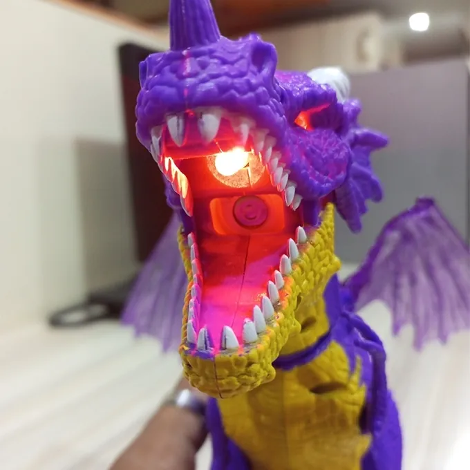 Smoke Dragon Toy with Lights and Sound - High-Quality Activity Toy - Image 7