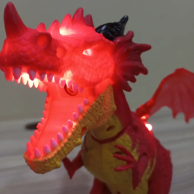 Smoke Dragon Toy with Lights and Sound - High-Quality Activity Toy - Image 5