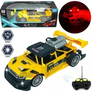 RC Monster Stunt Car - 1:20 Scale with Lights & Flame Spray Function