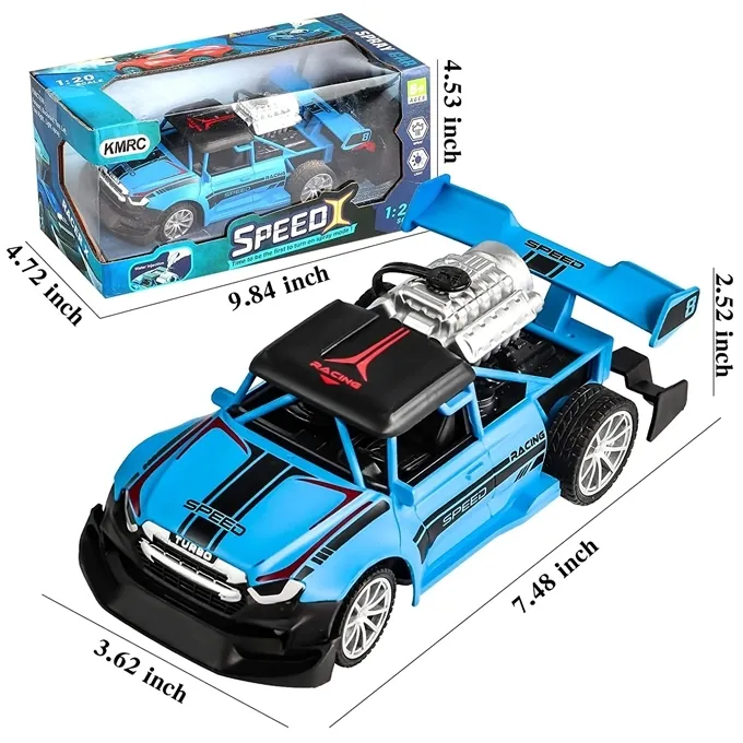 Remote Control Rock Monster Stunt Car with Lights and Flame Spray - High-Quality RC Toy - Image 9