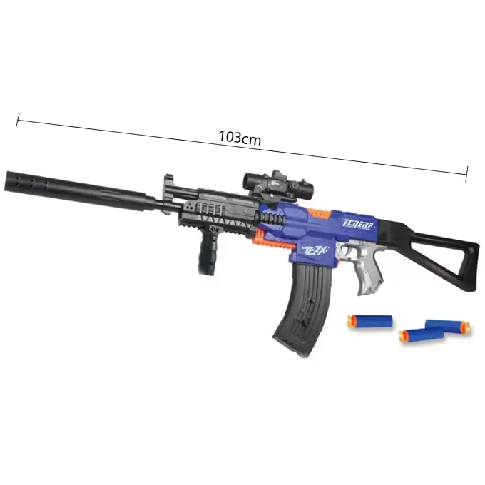 AKM Electric Nerf Gun (103cm) - Long-Range Blaster for Kids - Image 3
