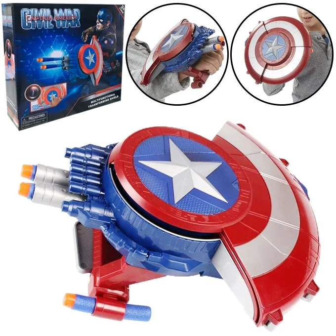 Marvel Avengers Action Figures with Fun Guns & Shooters - Exciting Toy for Children