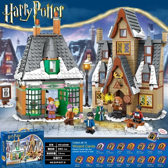 Harry Potter Hogsmeade Village Building Kit - 885+ Parts - Image 6