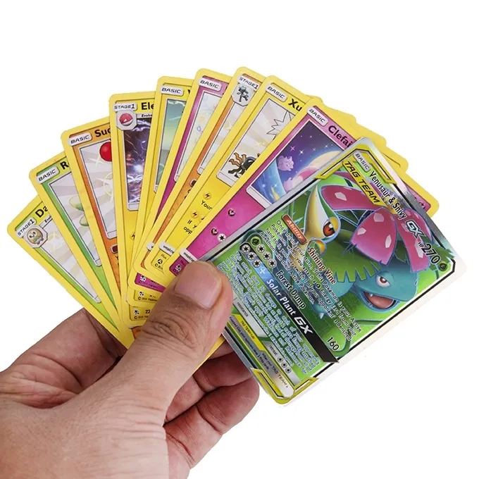 10-Piece Pokemon Foil Cards Pack - Anime Trading Cards - Image 2