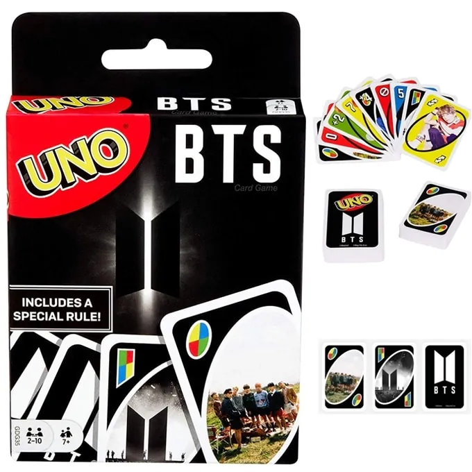 UNO BTS Card Game - Fun Social Play for BTS Fans (Ages 6+) - Image 2
