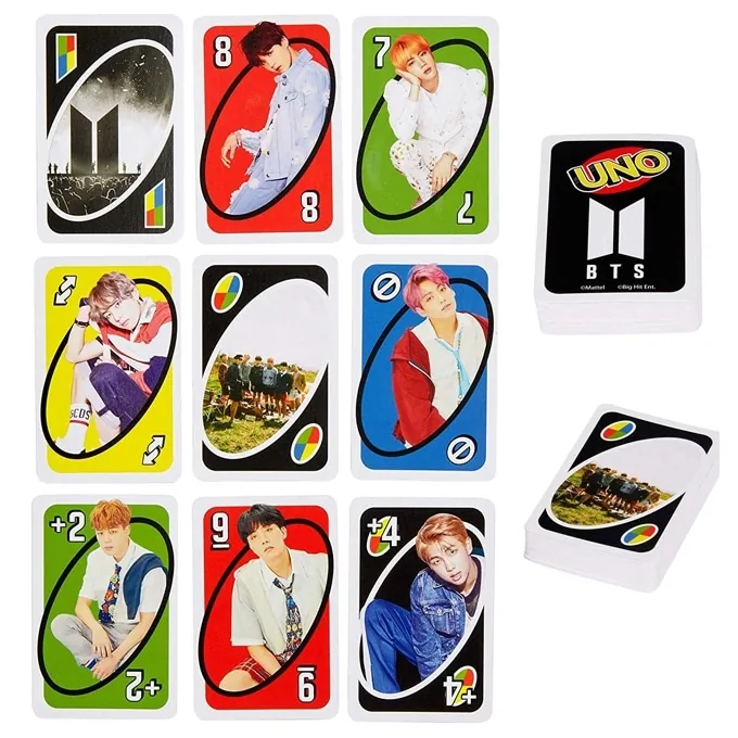 UNO BTS Card Game - Fun Social Play for BTS Fans (Ages 6+) - Image 5