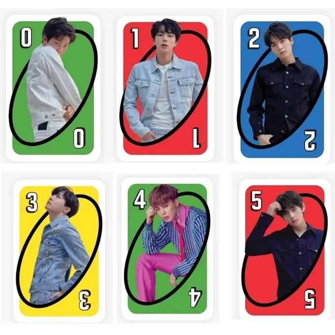 UNO BTS Card Game - Fun Social Play for BTS Fans (Ages 6+) - Image 6